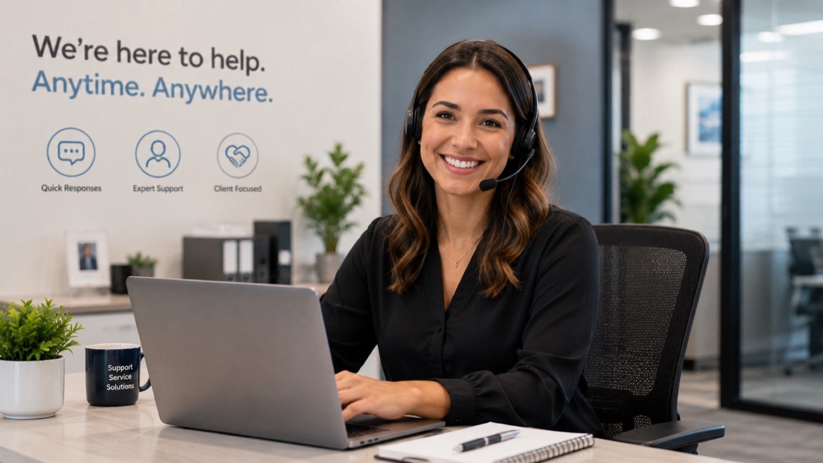 Bill Wise LLC support specialist ready to help with billing questions.